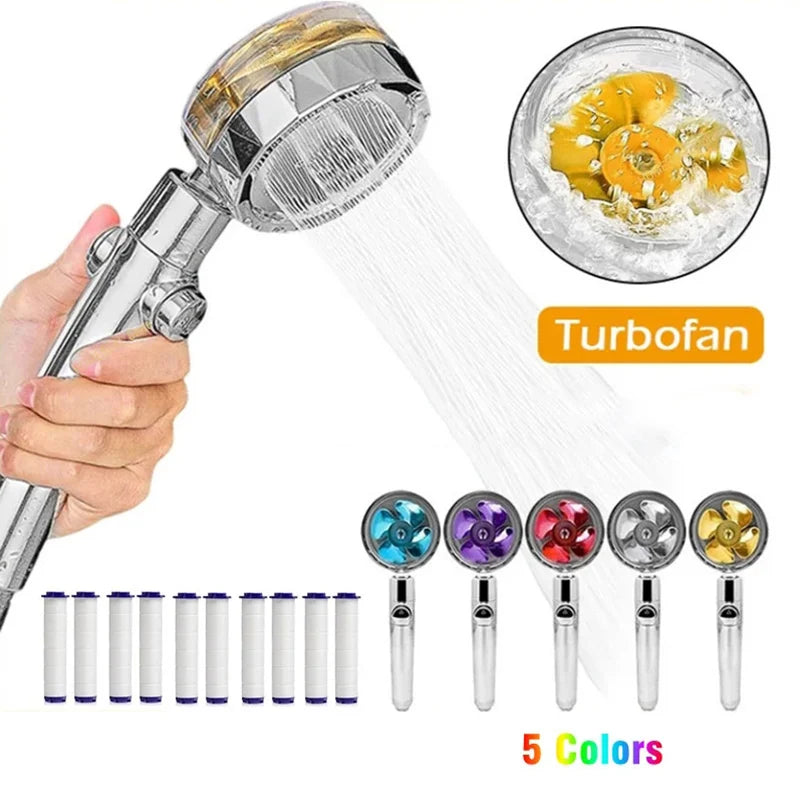 Turbo Fan Shower Head