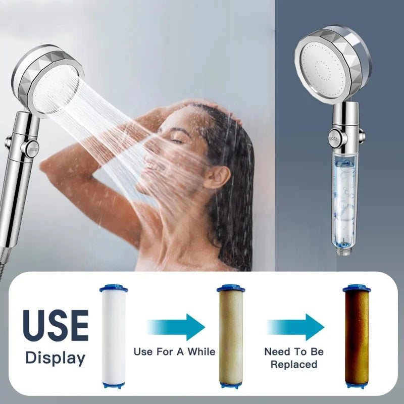 Turbo Fan Shower Head