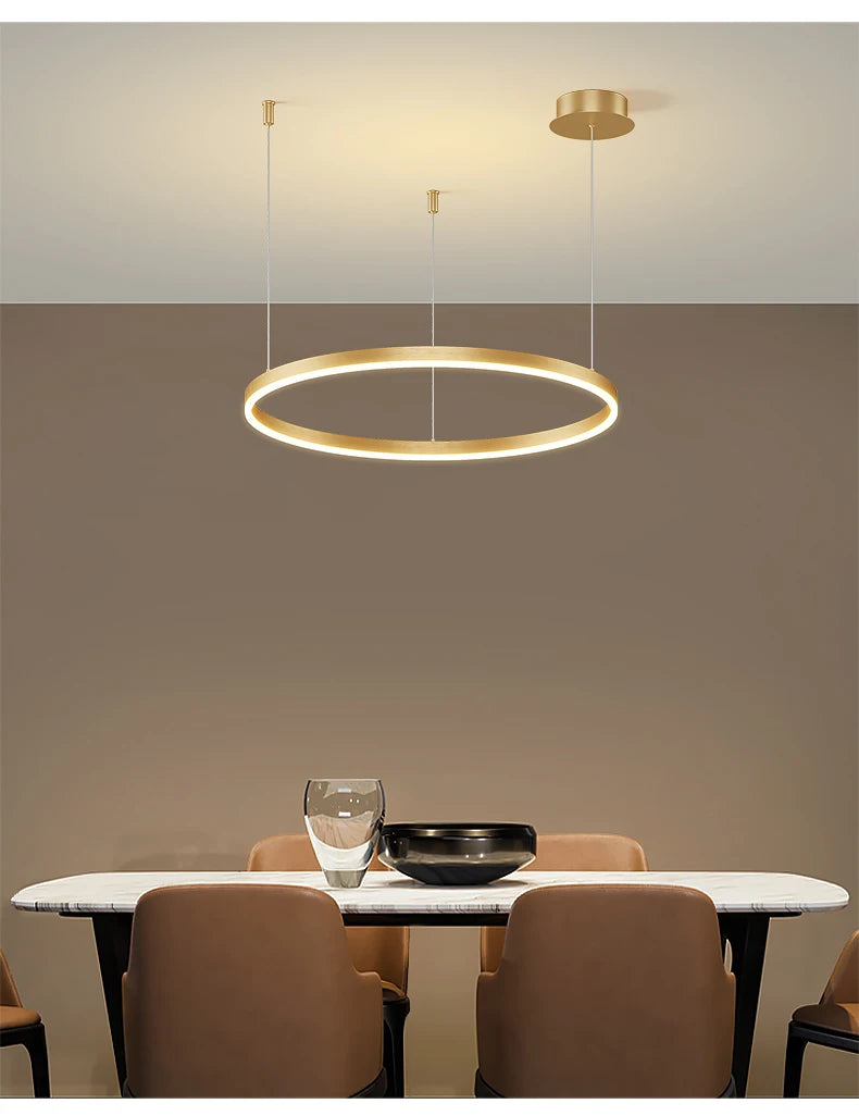 Modern Circular LED Ceiling Chandelier