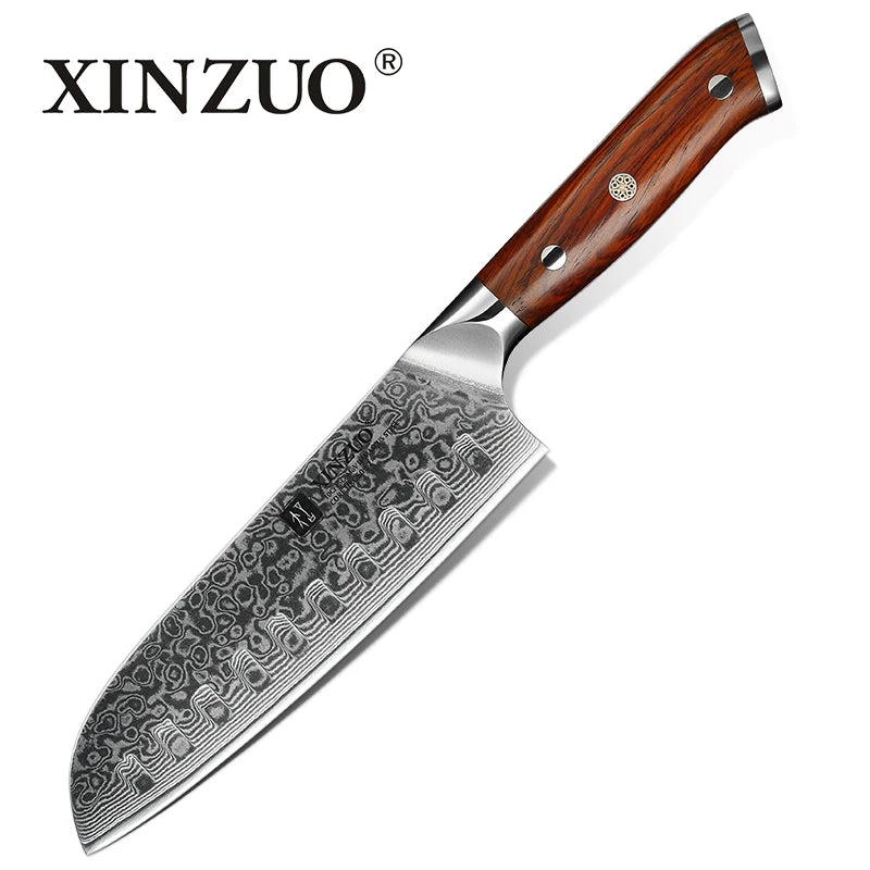 Japanese Forged Damascus Steel Knife Sets