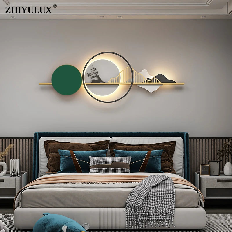 Creative Long Modern LED Wall Light