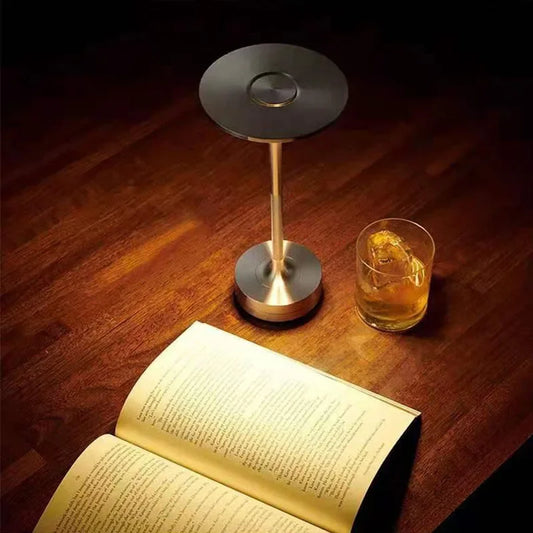 Sleek Rechargeable Touch Dimmable LED Desk Lamp