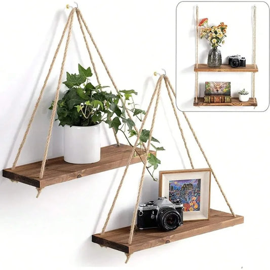 Wall Mounted Wooden Swing