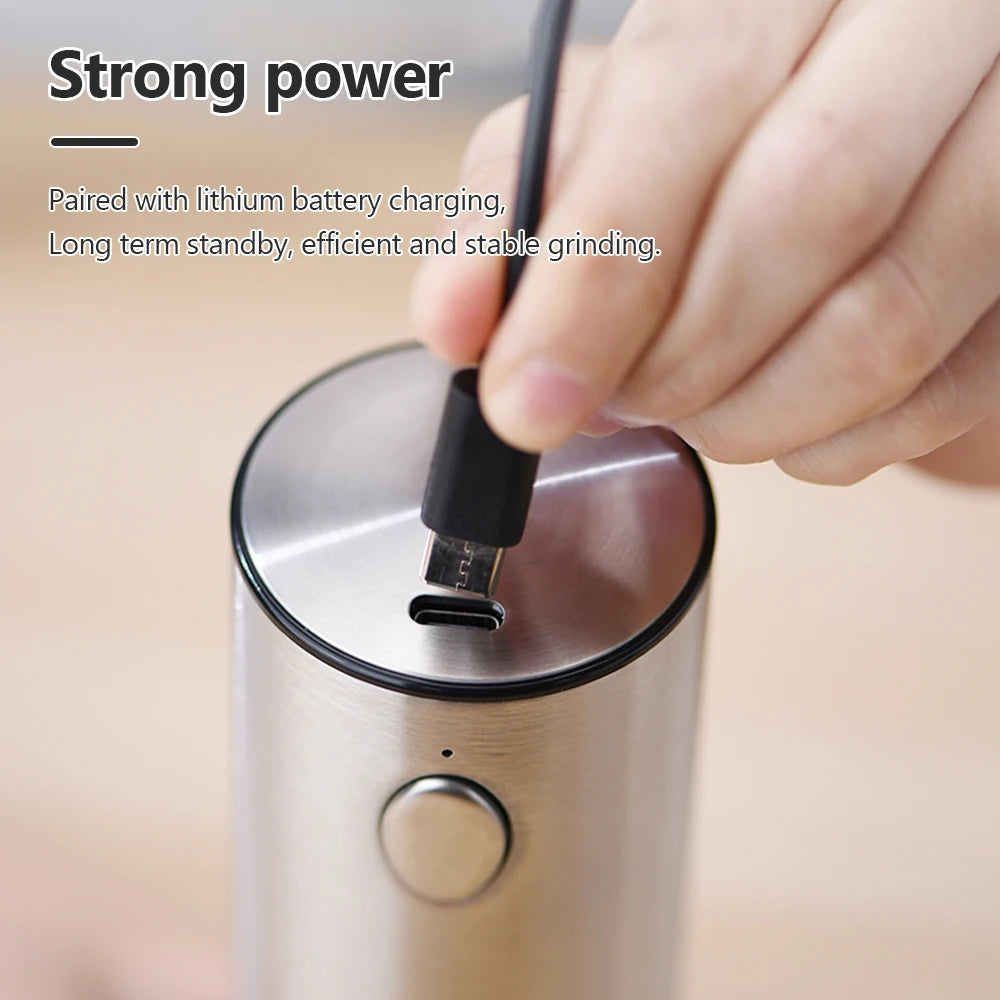 Electric Stainless Steel Salt/ Pepper Grinder