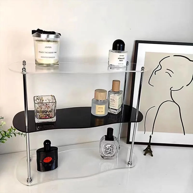 3-layer Acrylic Desktop Storage Rack