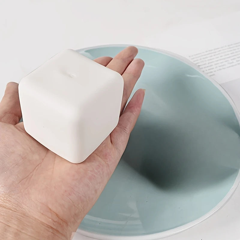 Squishy Tofu Stress Cube