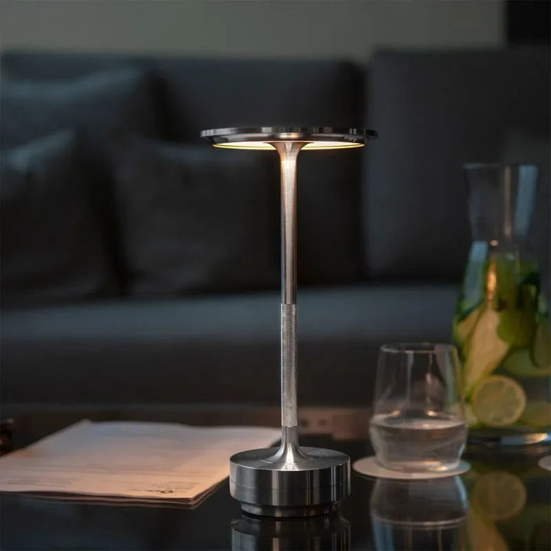 Sleek Rechargeable Touch Dimmable LED Desk Lamp