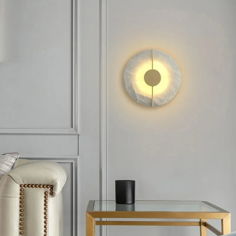 Marble Stone Modern Wall Lamp