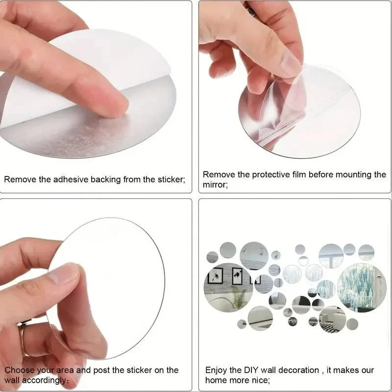 3D Self Adhesive Acrylic Mirror