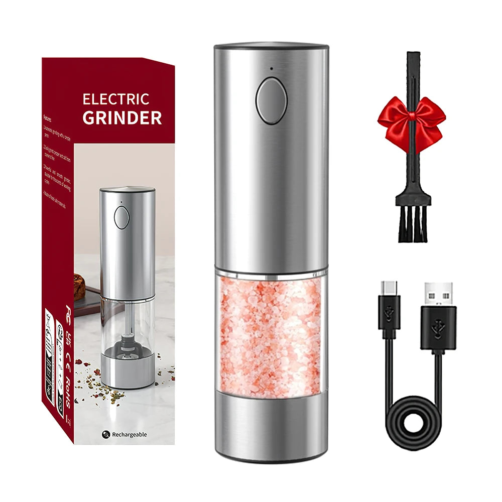 Electric Stainless Steel Salt/ Pepper Grinder