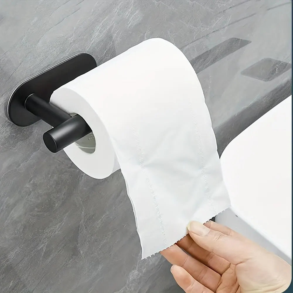 No Drill Toilet Paper Holder