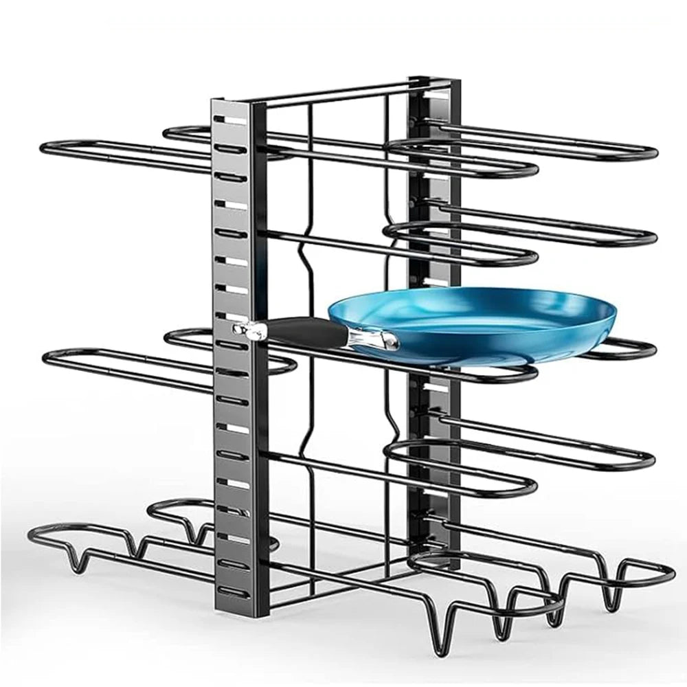 8 Tiers Adjustable Pan/ Pot Organiser