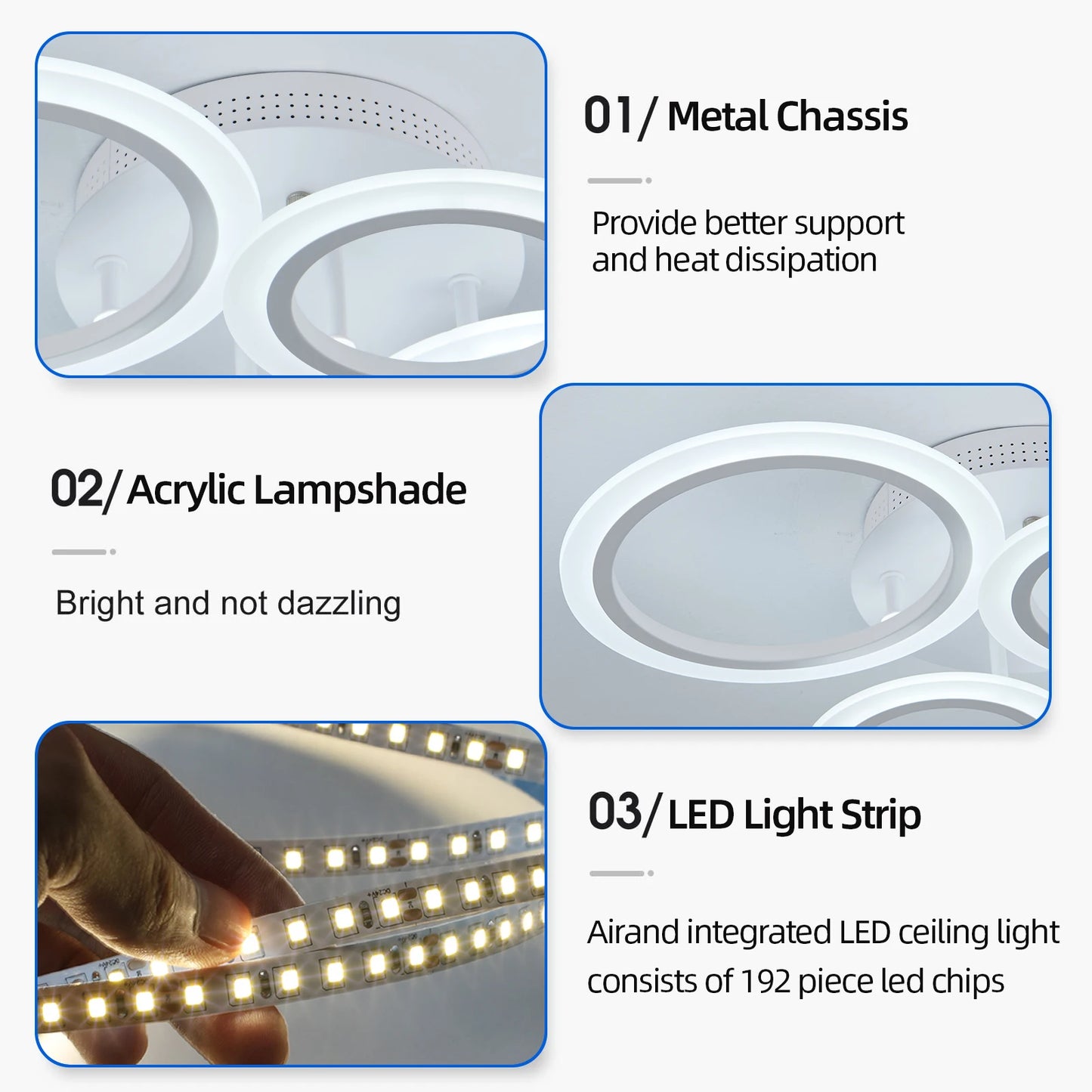 Led Acrylic Ceiling Light