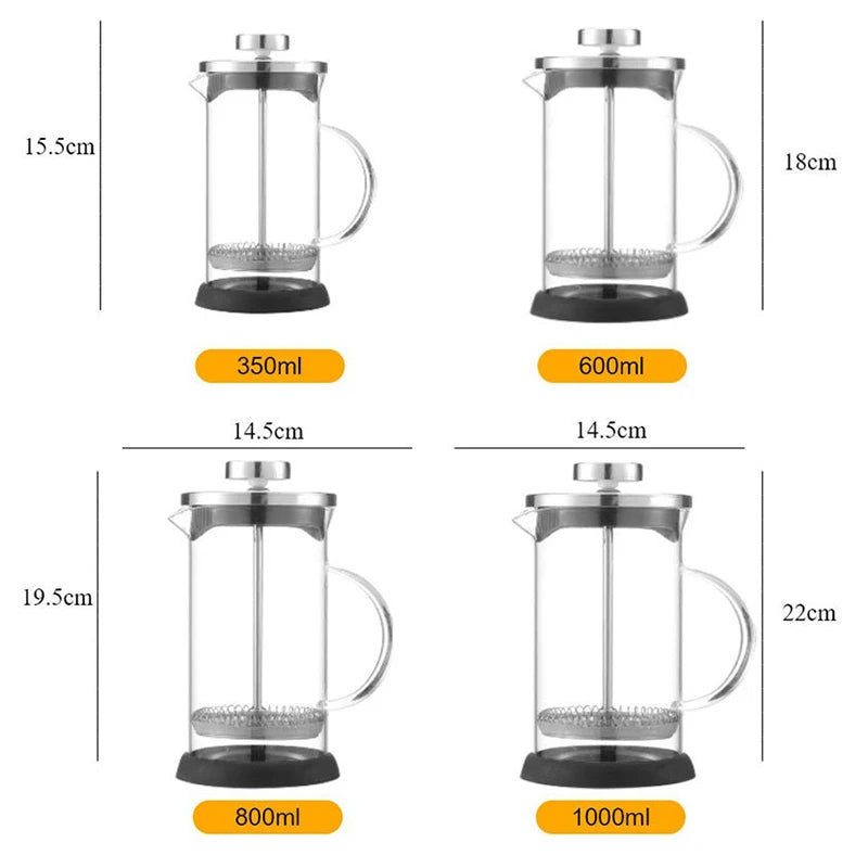 French Press Pot With Filter