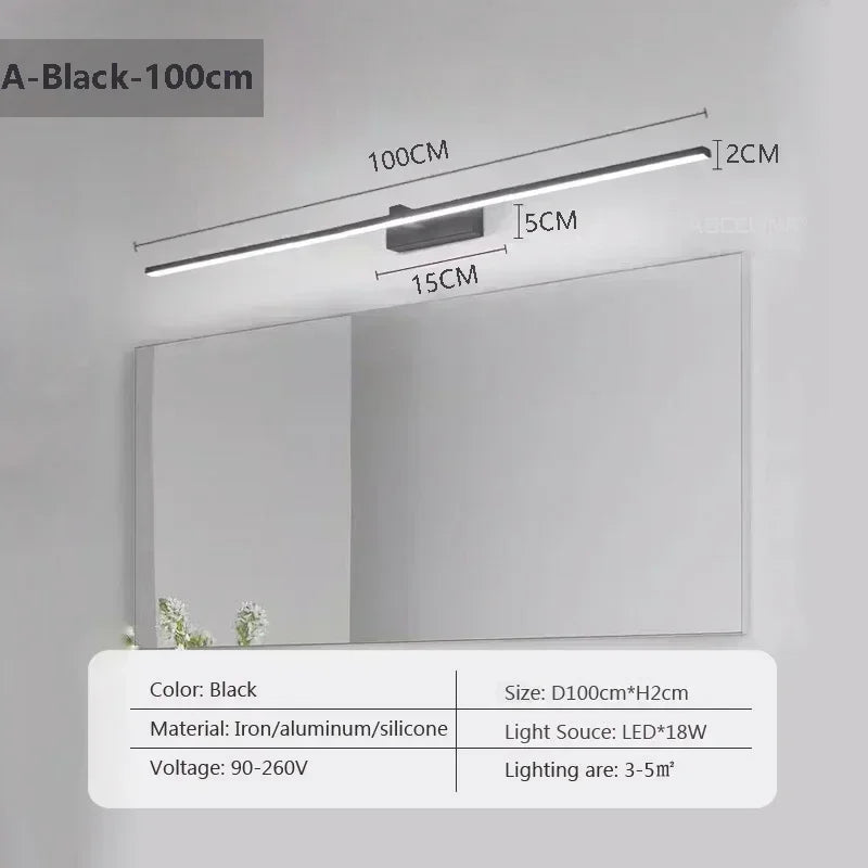 Sleek LED Wall Lamp