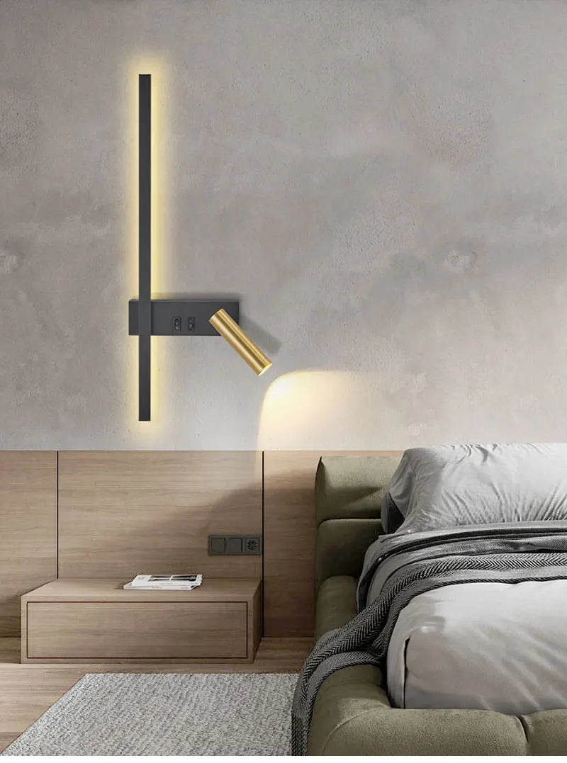 Nordic minimalist modern wall light