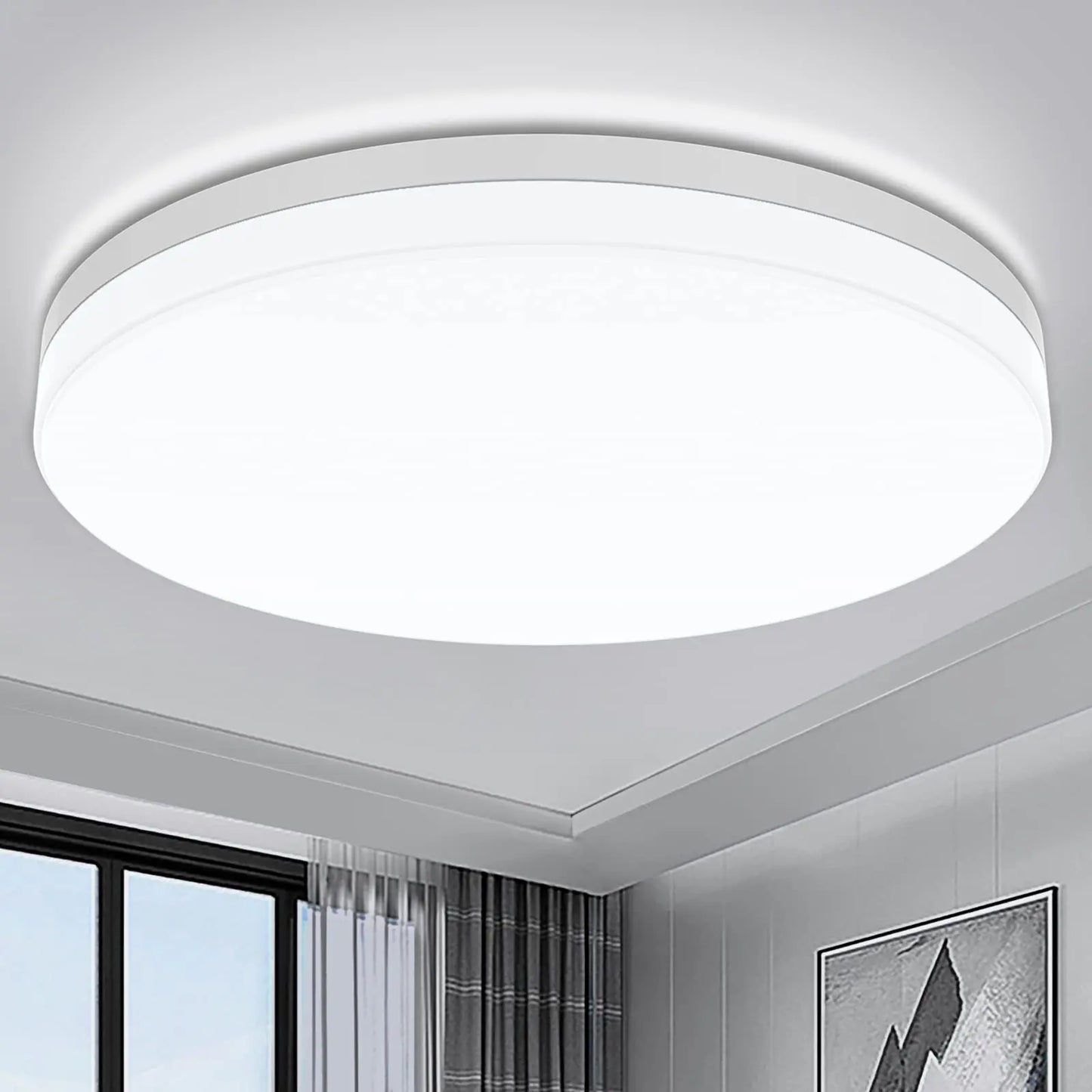 Smart Ultra-Thin Round LED Ceiling Light