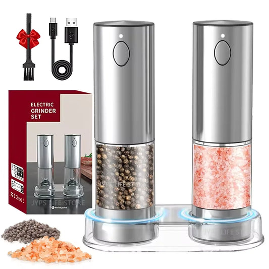 Electric Stainless Steel Salt/ Pepper Grinder