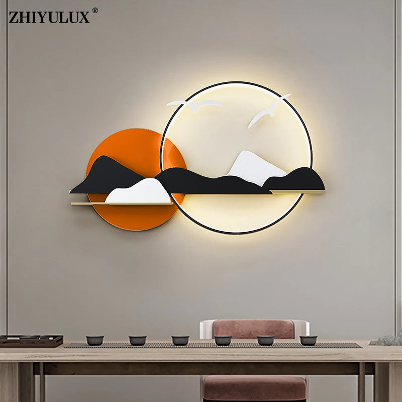 Creative Long Modern LED Wall Light