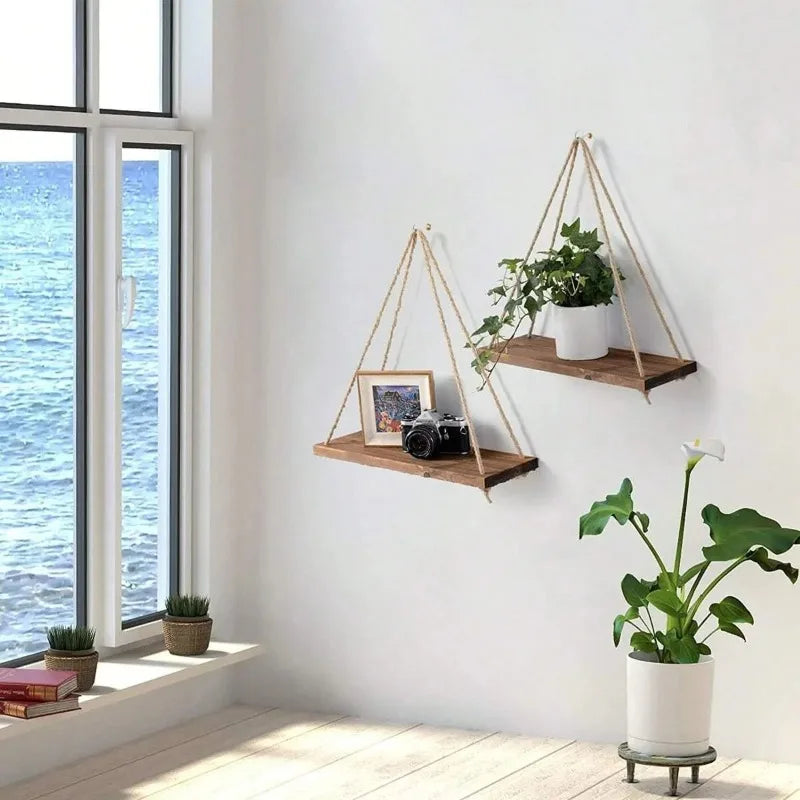 Wall Mounted Wooden Swing