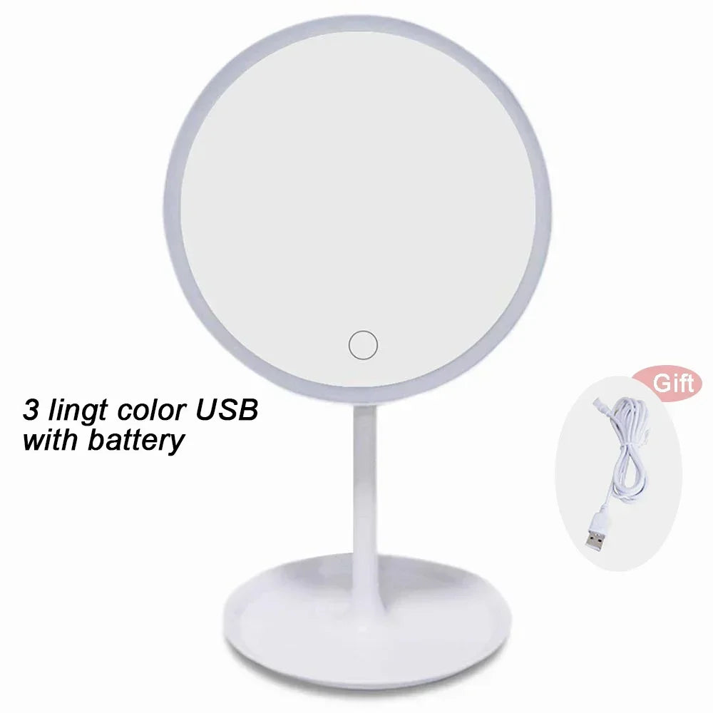 Detachable LED Makeup Mirror