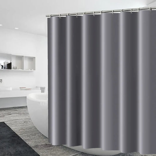 Heavy Duty Solid Shower Curtain