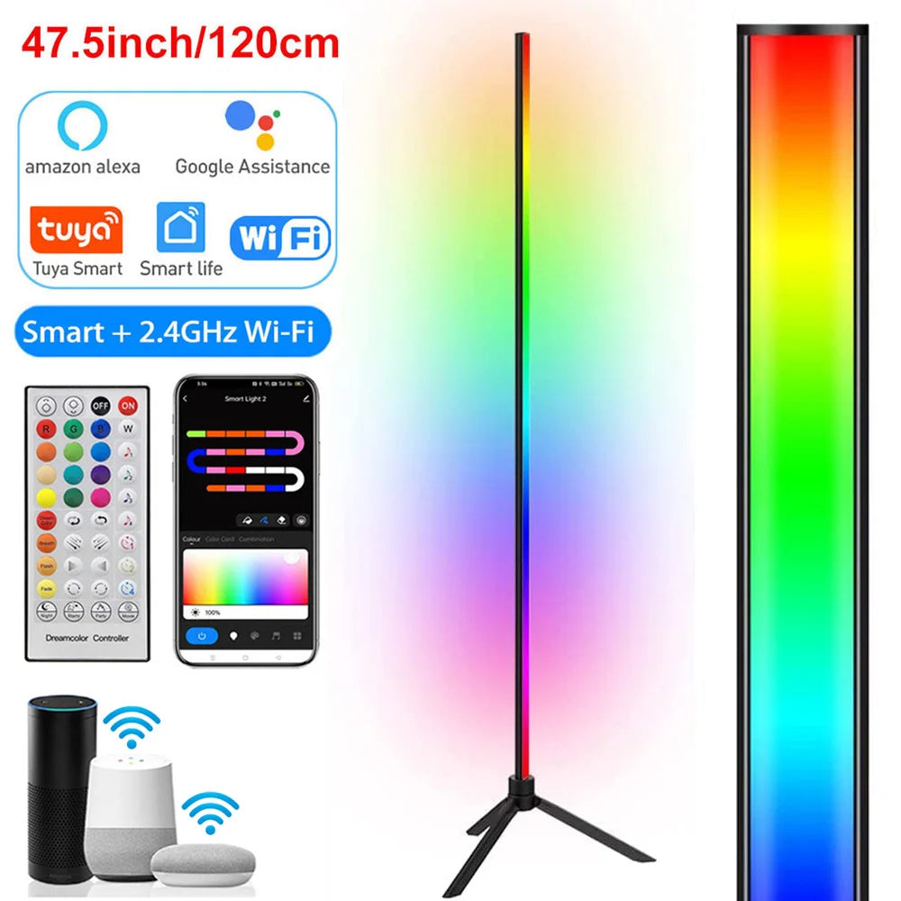 47 inch RGB LED Floor Light