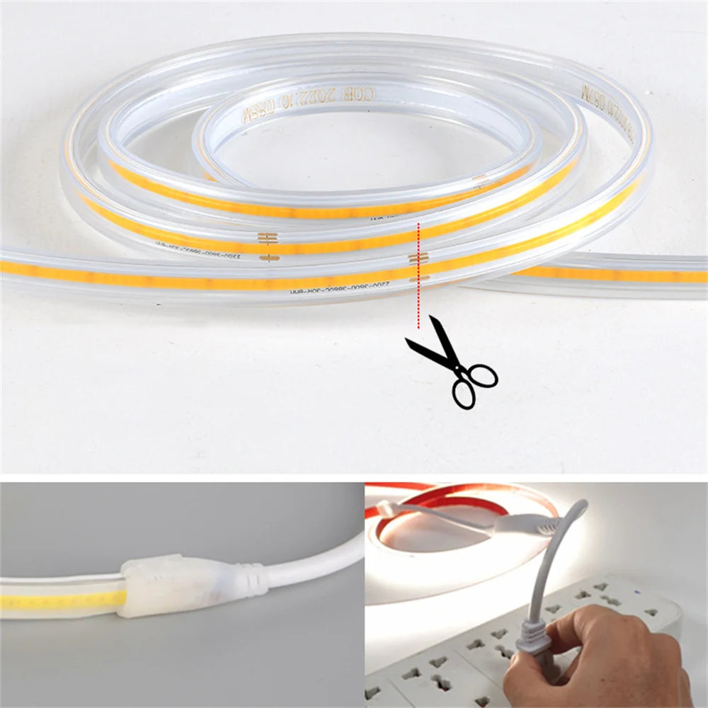 Ribbon Adhesive LED/ COB Strip Light