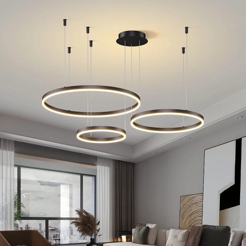 Modern Circular LED Ceiling Chandelier