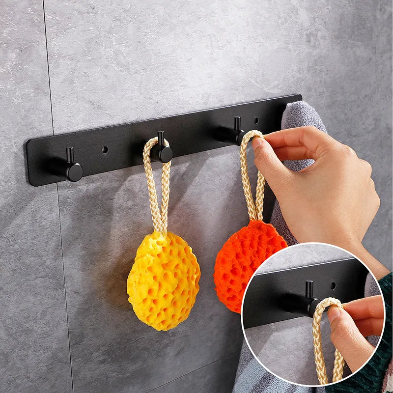 Aluminium Multifunctional Self Adhesive Hooks