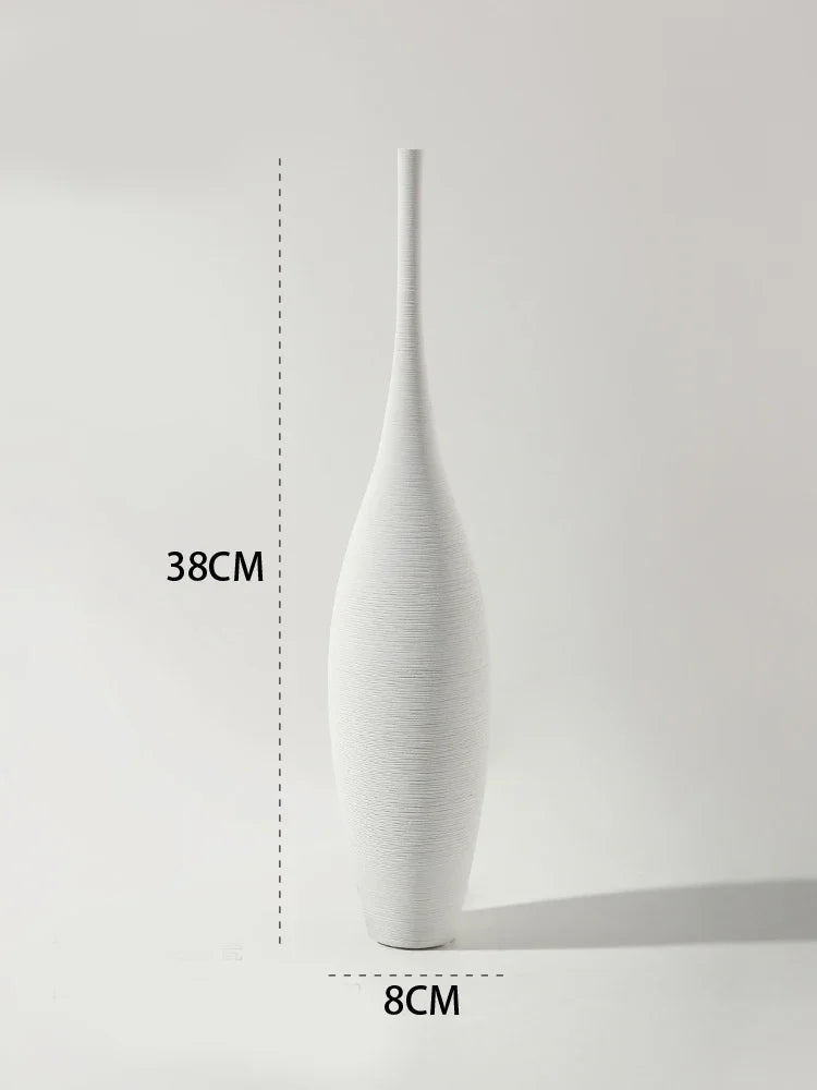 Minimalist Handmade Ceramic Art Zen Vase