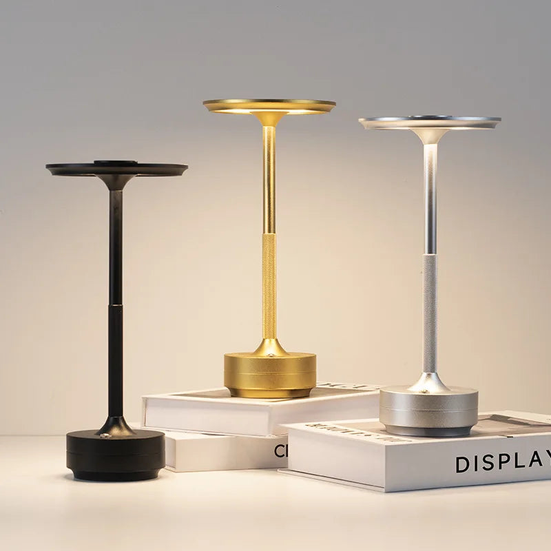 Sleek Rechargeable Touch Dimmable LED Desk Lamp