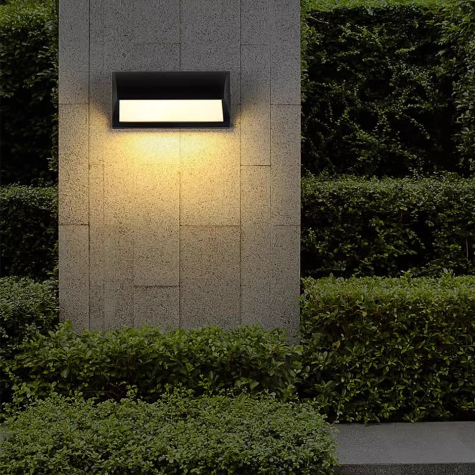 LED Motion Sensor Outdoor Wall Light