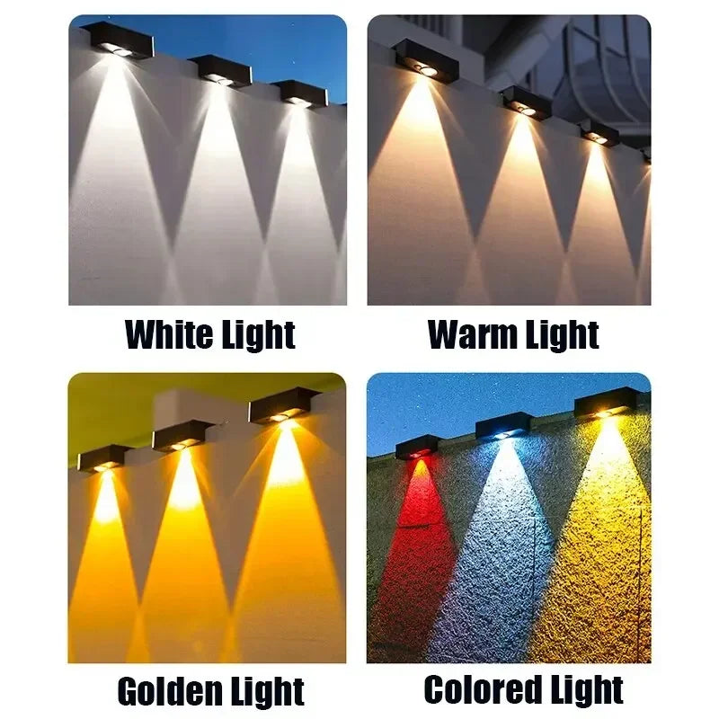 Solar Outdoor Wireless Wall Lights