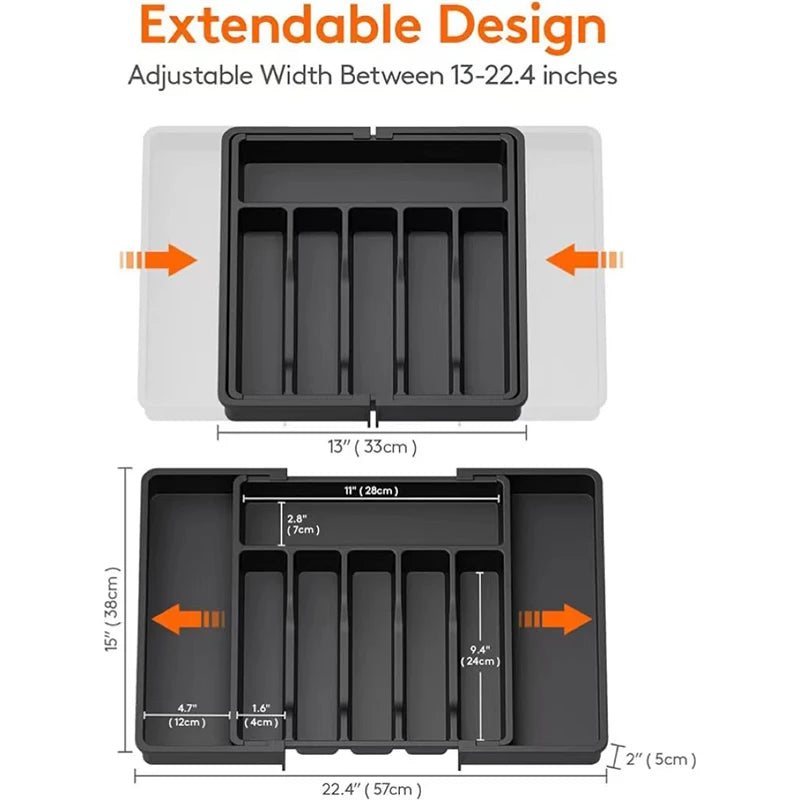 Expandable Cutlery Drawer Organiser