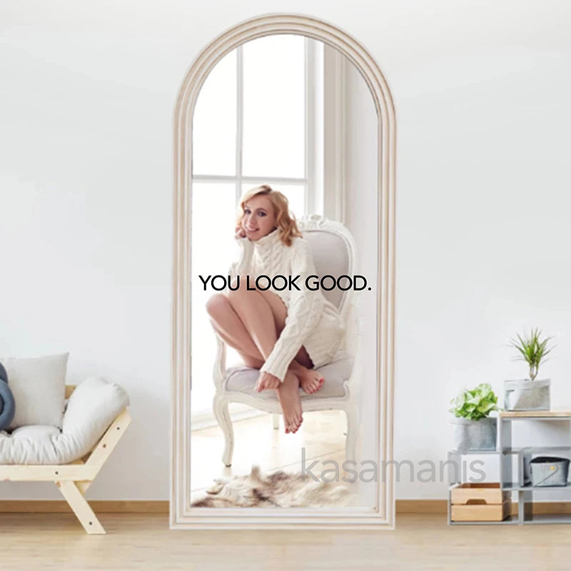 "You Look Amazing" Mirror Decal