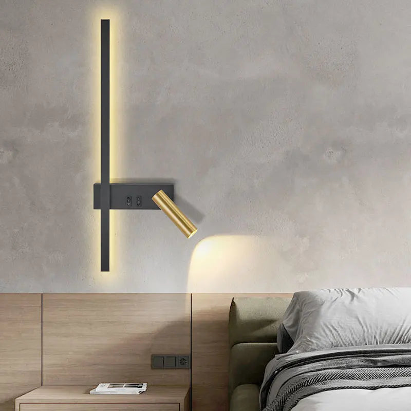 Nordic minimalist modern wall light