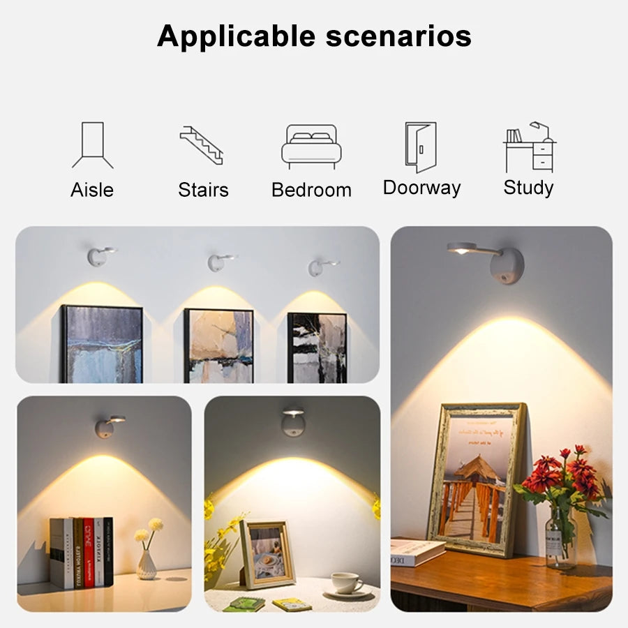 LED Motion Sensor Light Night