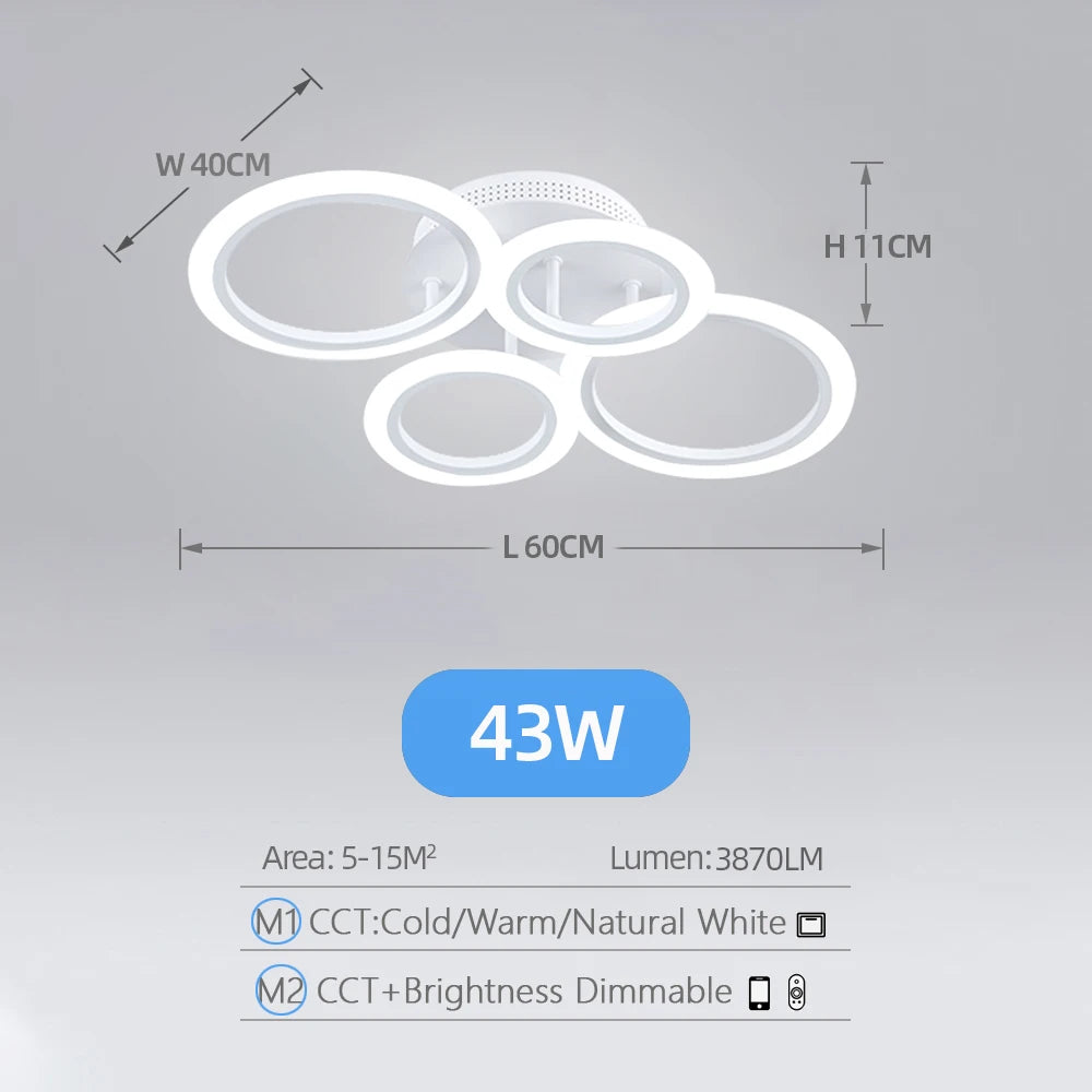 Led Acrylic Ceiling Light