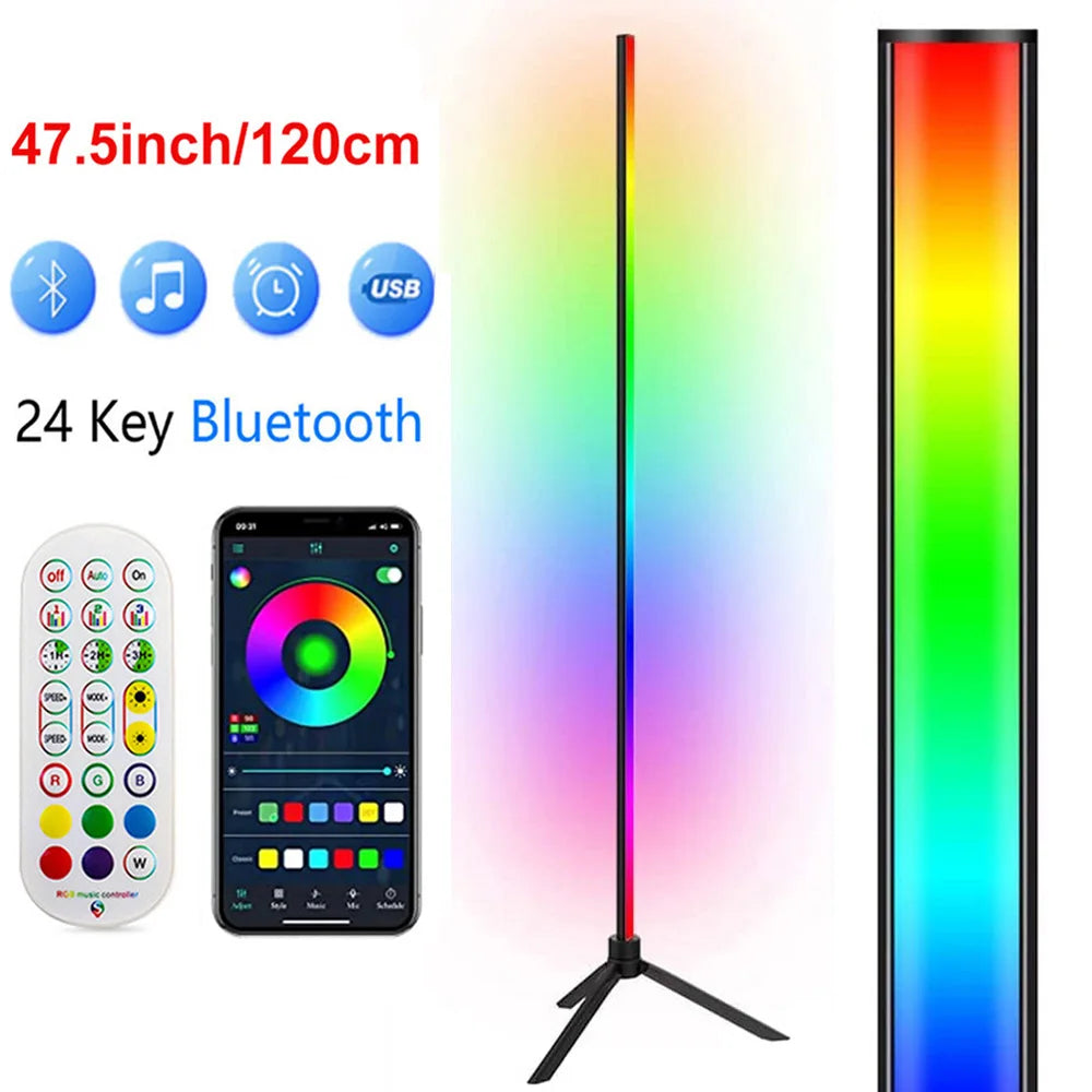 47 inch RGB LED Floor Light