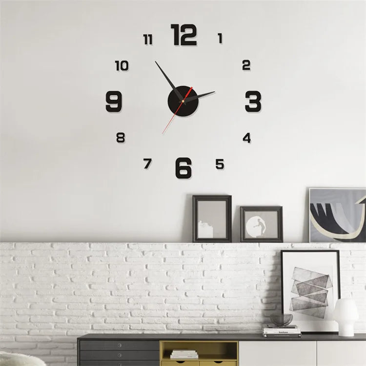 3D Frameless DIY Clock