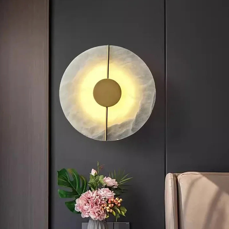 Marble Stone Modern Wall Lamp