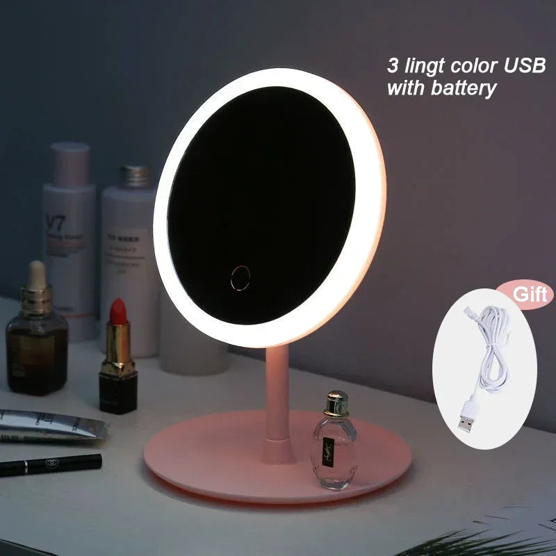 Detachable LED Makeup Mirror