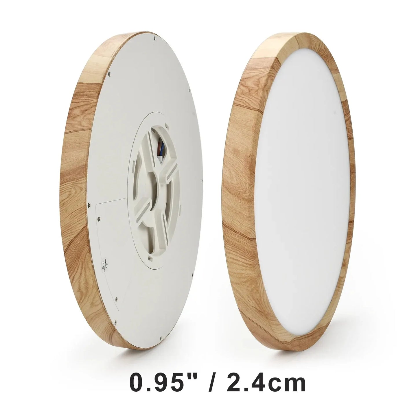 Wood Grain LED Ceiling Light