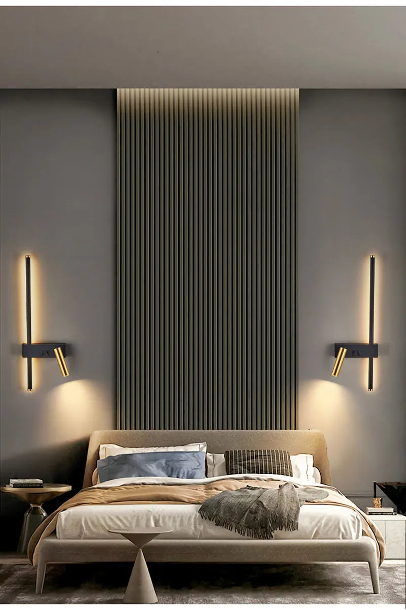 Nordic minimalist modern wall light