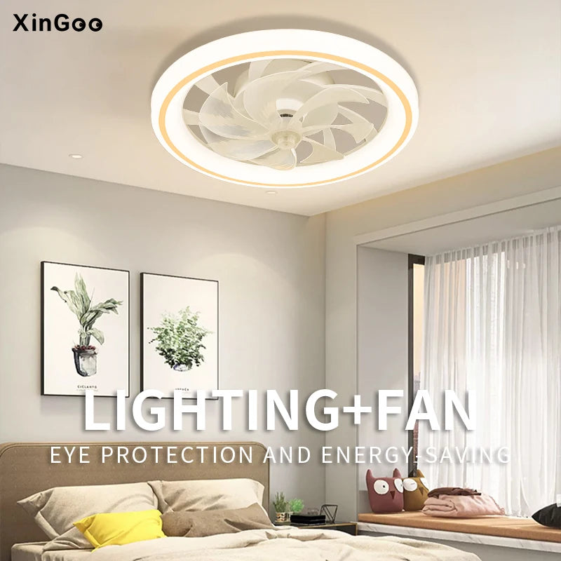 Smart Ceiling Fan + LED Light