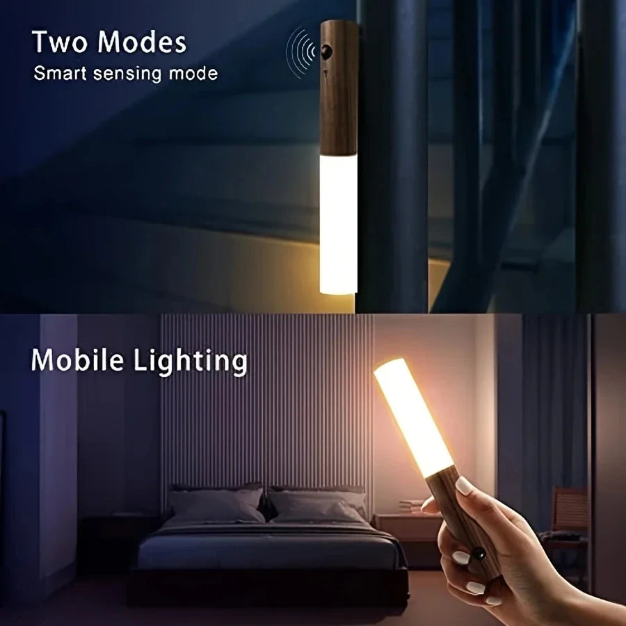 Magnetic LED USB Wall Light