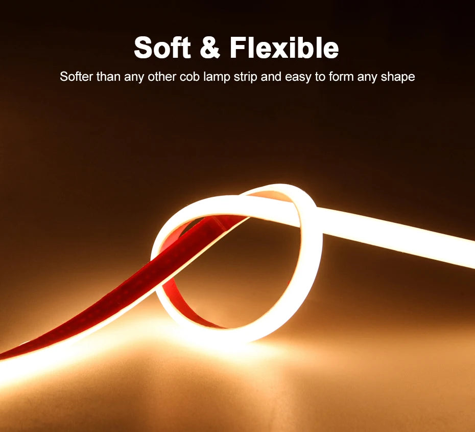 Ribbon Adhesive LED/ COB Strip Light