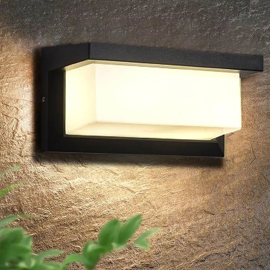 LED Motion Sensor Outdoor Wall Light