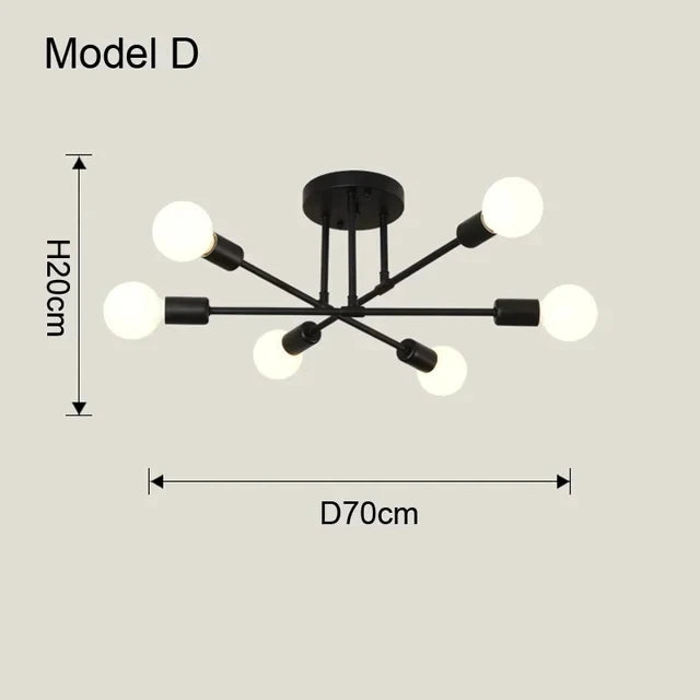 Nordic Minimalist Ceiling Light